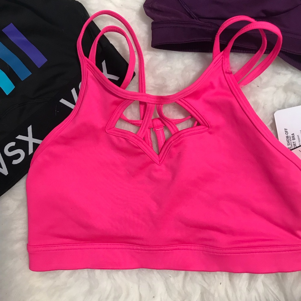 Nwt bundle Victoria’s Secret Bra sport top shirt - Picture 2 of 5